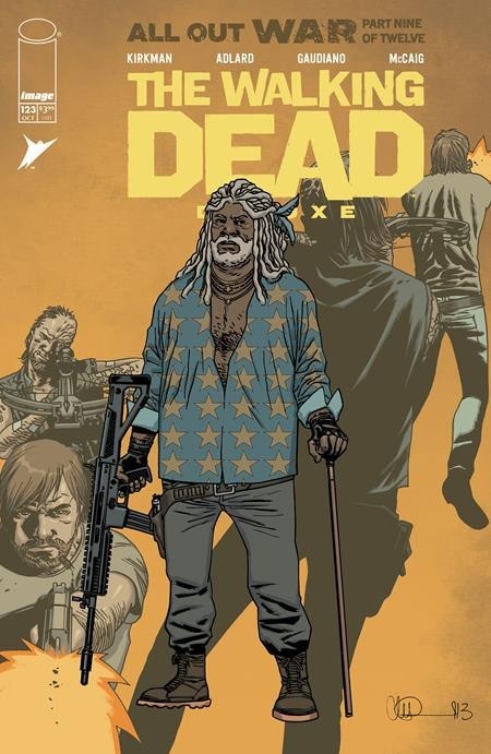 Walking Dead Deluxe #123 Cover A B C Variant Set Option Image 2025 Presale 10/15