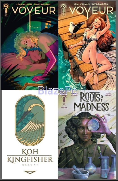 Voyeur #1 Cover A B Variant Set 1:5 Options Ignition Press Comics Presale 9/17