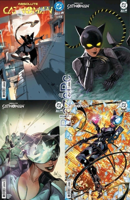 Absolute Catwoman #2 Cover A B C D Variant Set Options DC Comics Presale 7/8