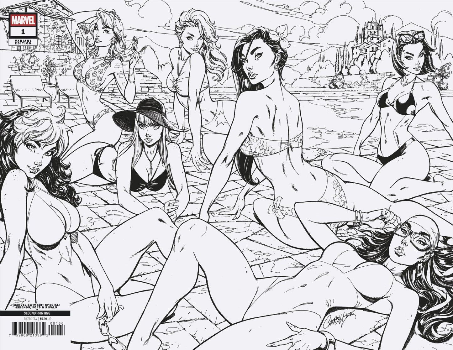 Marvel Swimsuit Special CGC 9.8 1:25 2nd Print Campbell VIRGIN Variant PRESALE