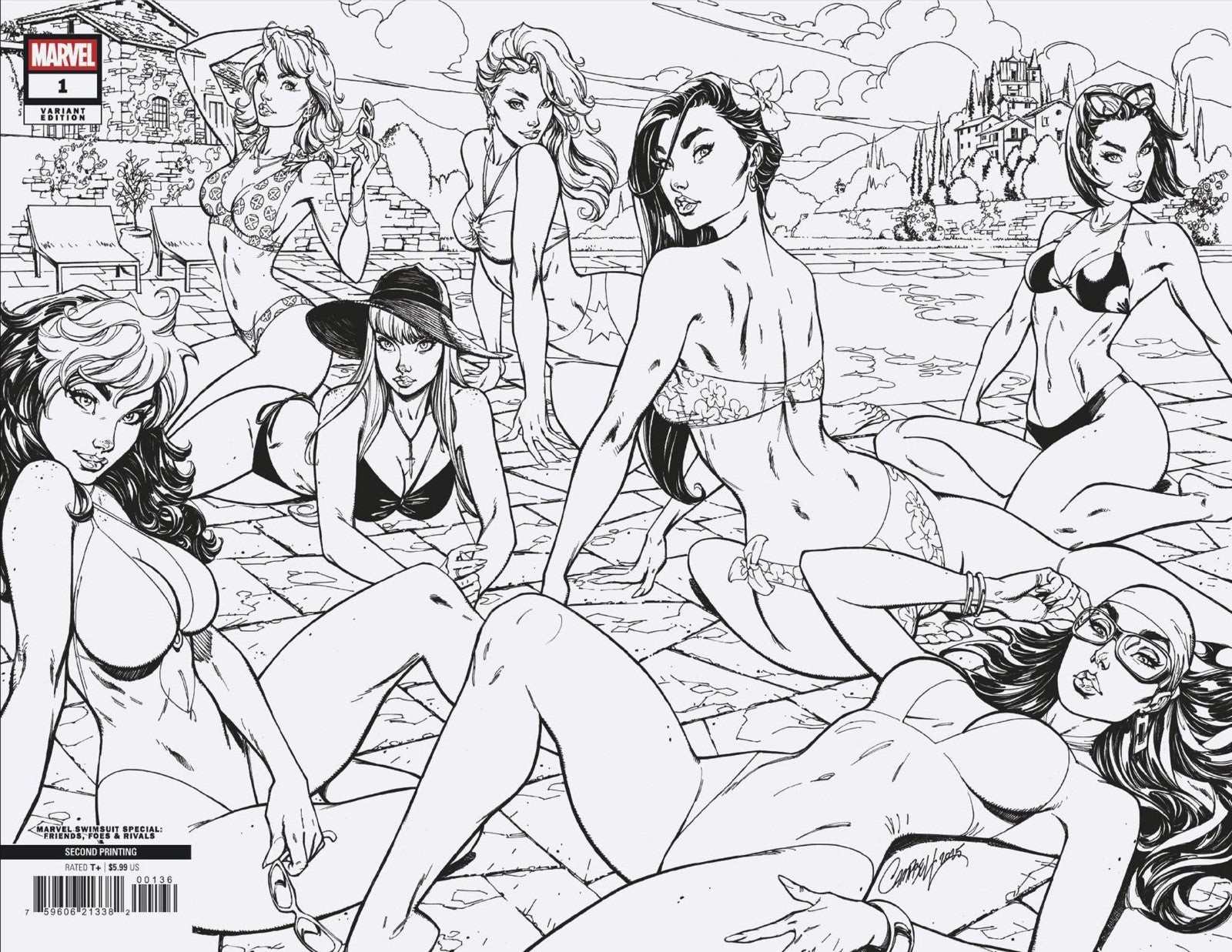 Marvel Swimsuit Special CGC 9.8 1:25 2nd Print Campbell VIRGIN Variant PRESALE