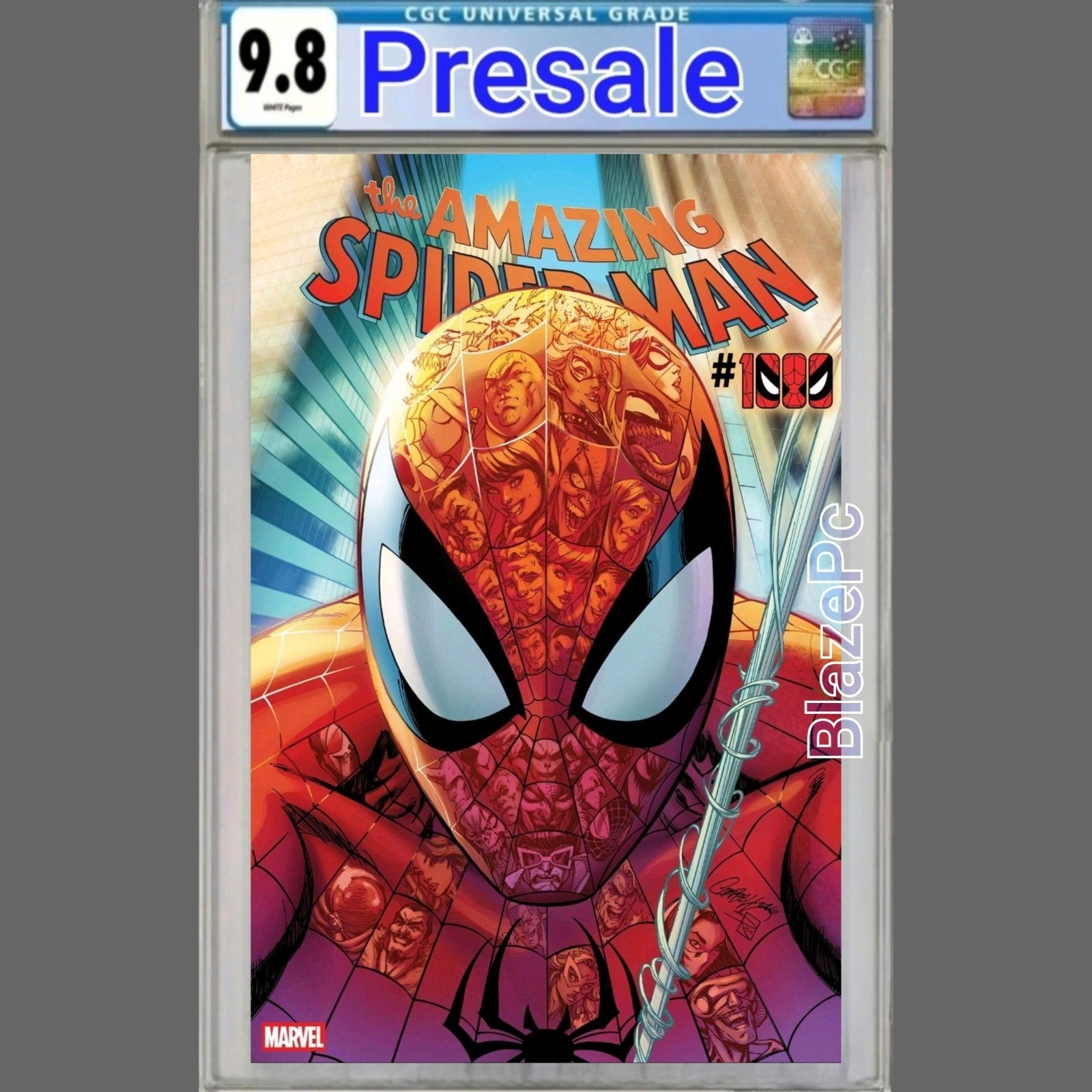 Amazing Spider-Man #1000 CGC 9.8 J Scott Campbell Variant 1st Print 2026 PRESALE