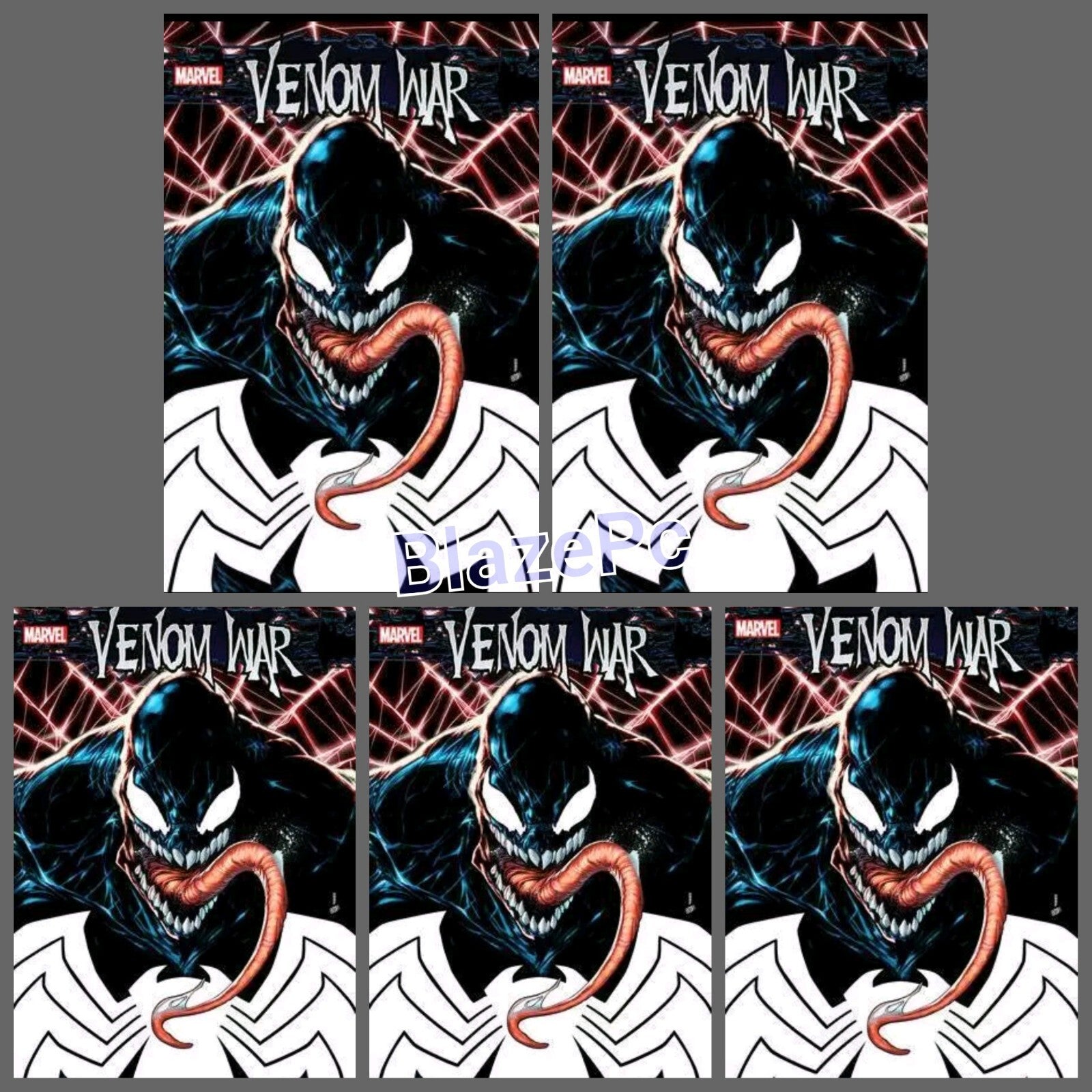 Venom War #1 2nd Print Baldeon Variant Bundle Option 1st Horse 2024 NM