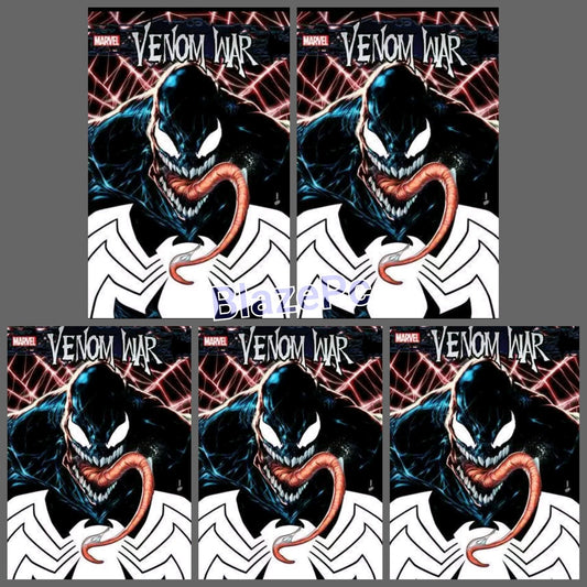Venom War #1 2nd Print Baldeon Variant Bundle Option 1st Horse 2024 NM