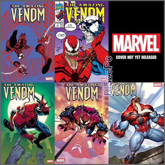 The Amazing Venom #1 Cover A B C D E F Variant Set Options 2026 Presale 9/30