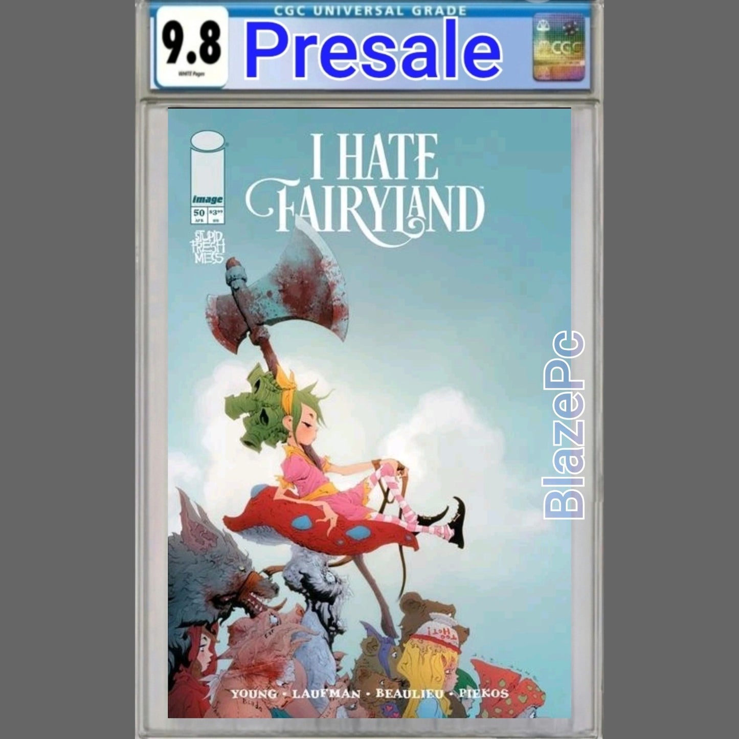 I Hate Fairyland #50 CGC 9.8 1:10 Jae Lee Cover J Variant Image 2026 PRESALE