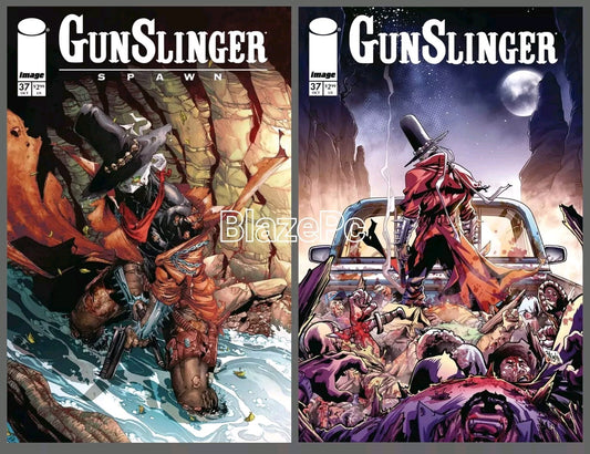 Gunslinger Spawn #37 Cover A B Variant Set Option Image Comics 2024 NM