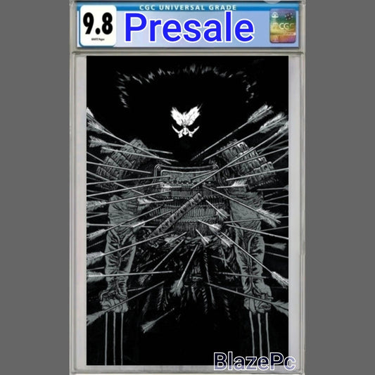 Wolverine #8 CGC 9.8 1:25 VIRGIN 2nd Print Johnson Variant Marvel 2025 PRESALE