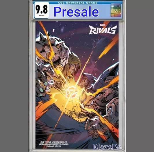One World Under Doom #2 CGC 9.8 Netease Marvel Rivals Variant 2025 PRESALE