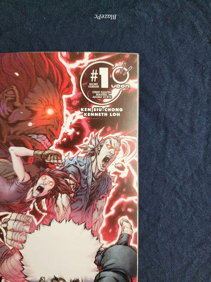 Street Fighter Masters Akuma vs Ryu #1 Joe Ng One Per Store Retailer Variant NM