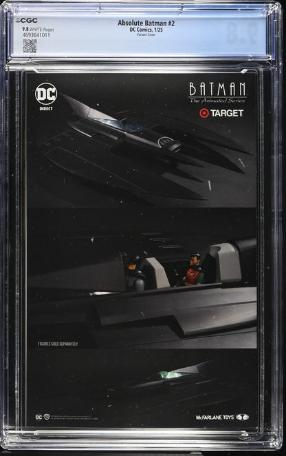 Absolute Batman #2 CGC 9.8 Cover B 1st Print Daniel Warren Johnson DC Comics