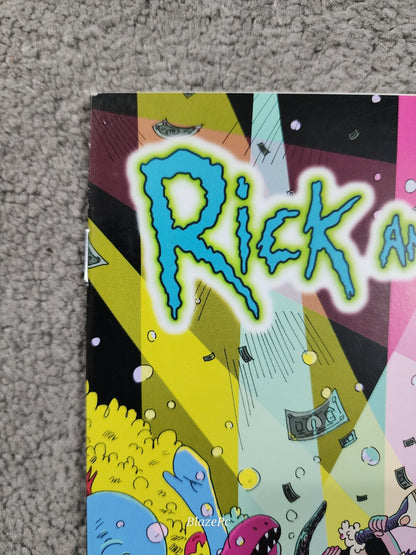 Rick and Morty #1 ECCC Emerald City Comic Con Variant Oni Press Swim VF+