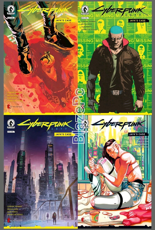 Cyberpunk 2077 Jayks Case #1 Cover A B C D Variant Set Options Presale 10/21