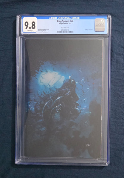 King Spawn #55 CGC 9.8 1:50 Mattina VIRGIN FOIL Cover C Variant Image 2026