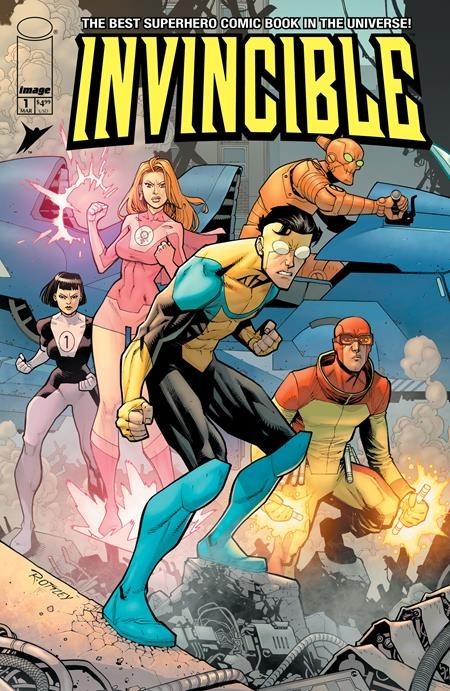Invincible Foil Edition #1 Reprint Cover A B C D Variant Set Option Presale 3/11