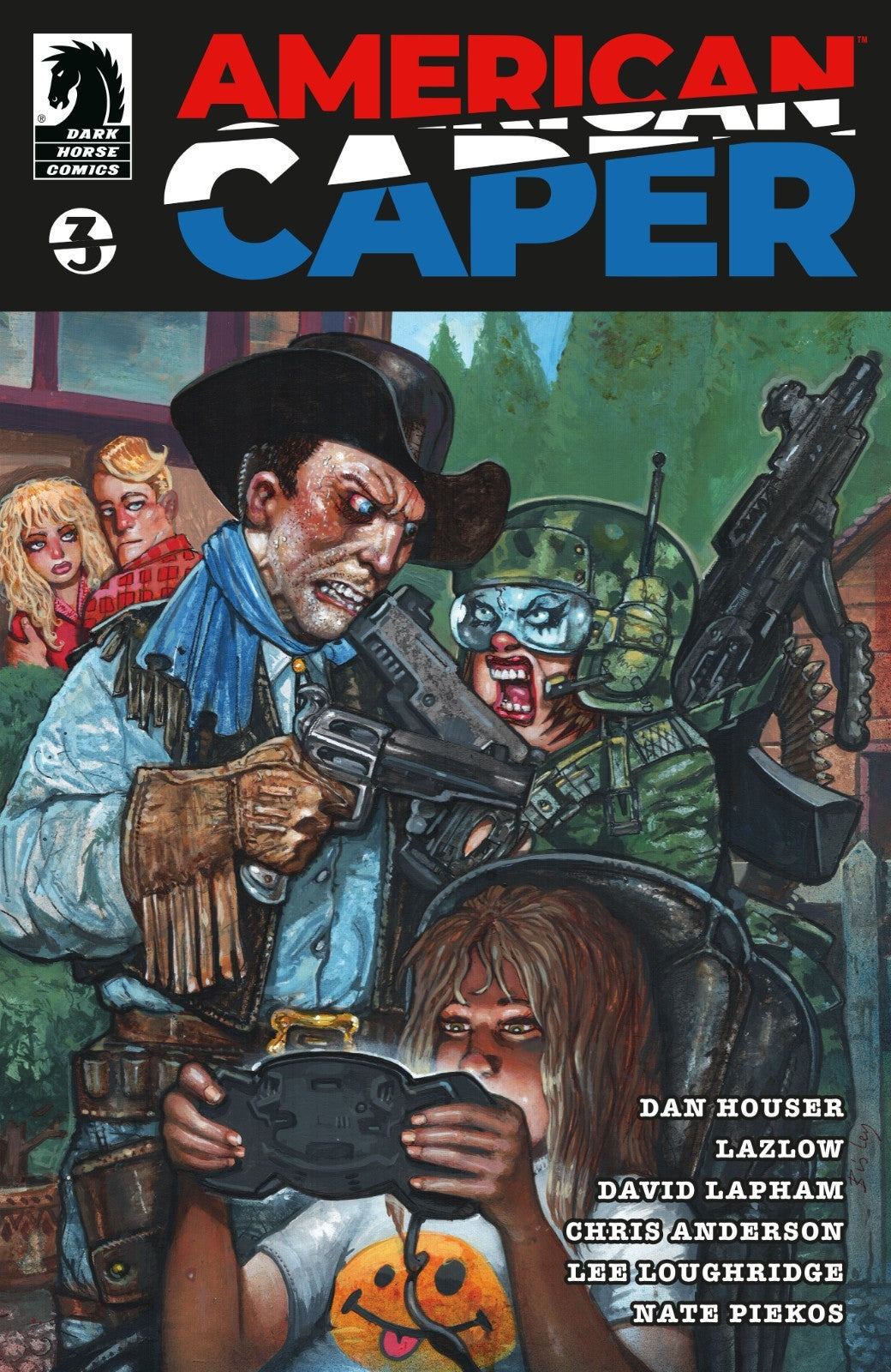 American Caper #3 Cover A B Variant Set Options Dark Horse Comics Presale 1/21