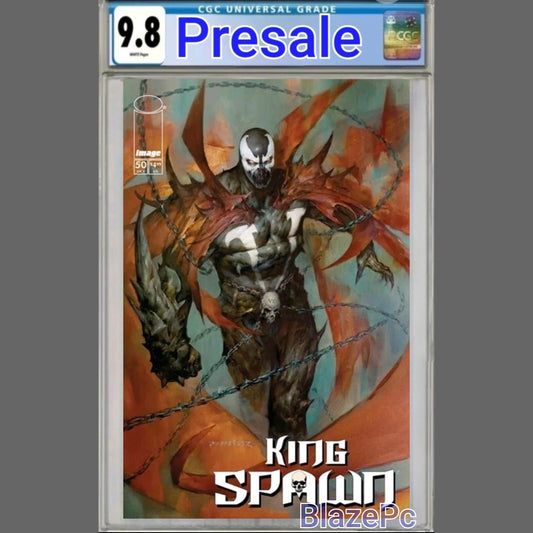 King Spawn #50 CGC 9.8 Cover B Puppeteer Lee Connecting Variant 2025 PRESALE