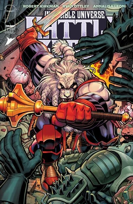 Invincible Universe Battle Beast #1 1:50 Arthur Adams Variant Image Comics NM
