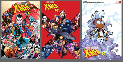 X-Men 97 #4 Cover A B C Variant Set Options Foxe Disney Marvel 2024 NM