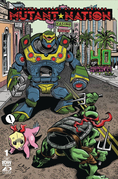 TMNT Mutant Nation #1 Cover A B C D Variant Set or 1:10 Option 2024 NM