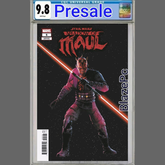 Star Wars Shadow of Maul #5 CGC 9.8 1:10 Photo Variant Marvel 2026 PRESALE