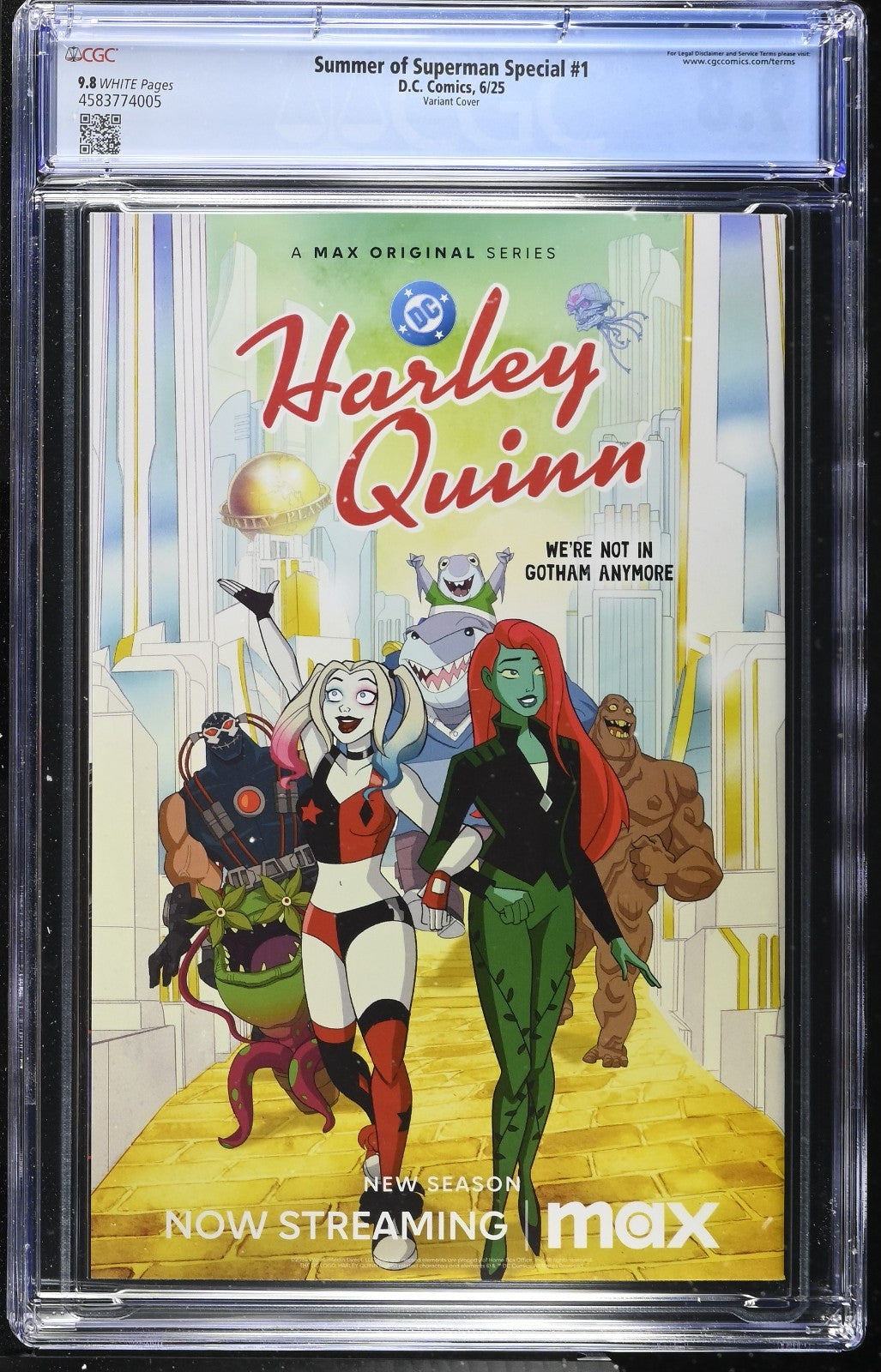 Summer of Superman Special #1 CGC 9.8 1st Print Lozano Variant DC Comics 2025