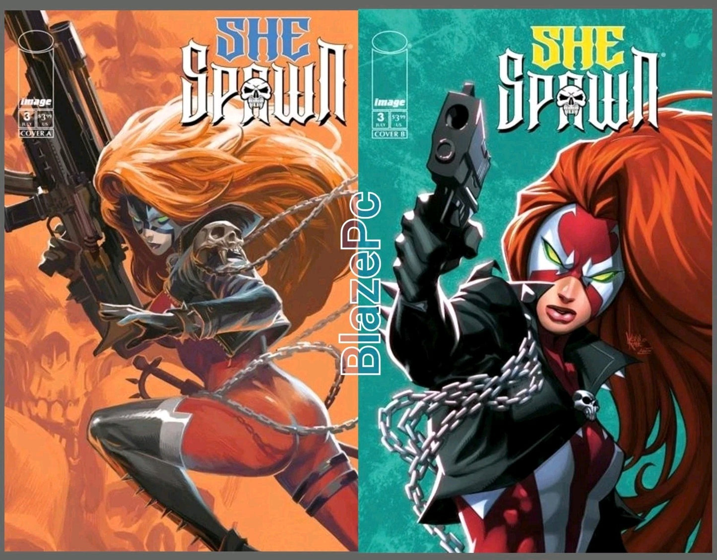 She Spawn #3 Cover A B Variant Set Options Image Comics 2026 Presale 7/1