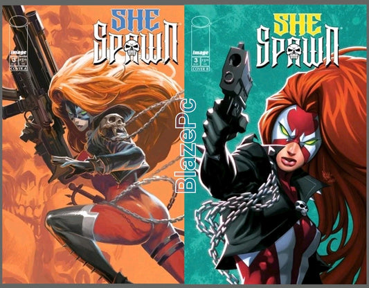 She Spawn #3 Cover A B Variant Set Options Image Comics 2026 Presale 7/1