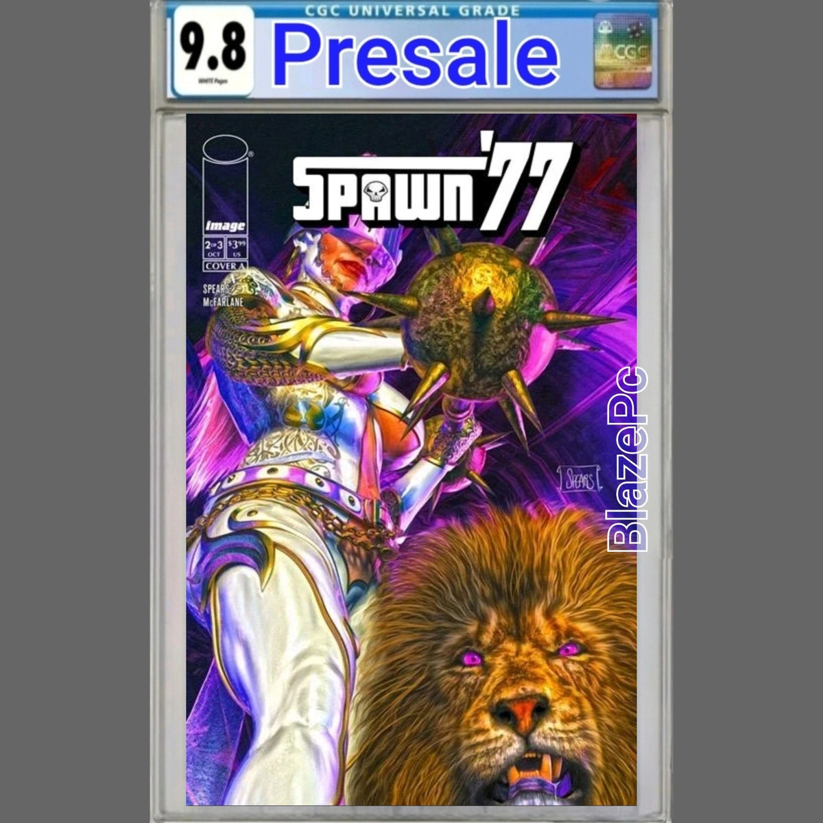 Spawn 77 #2 CGC 9.8 Cover A Mark Spears McFarlane Image Comics 2026 PRESALE