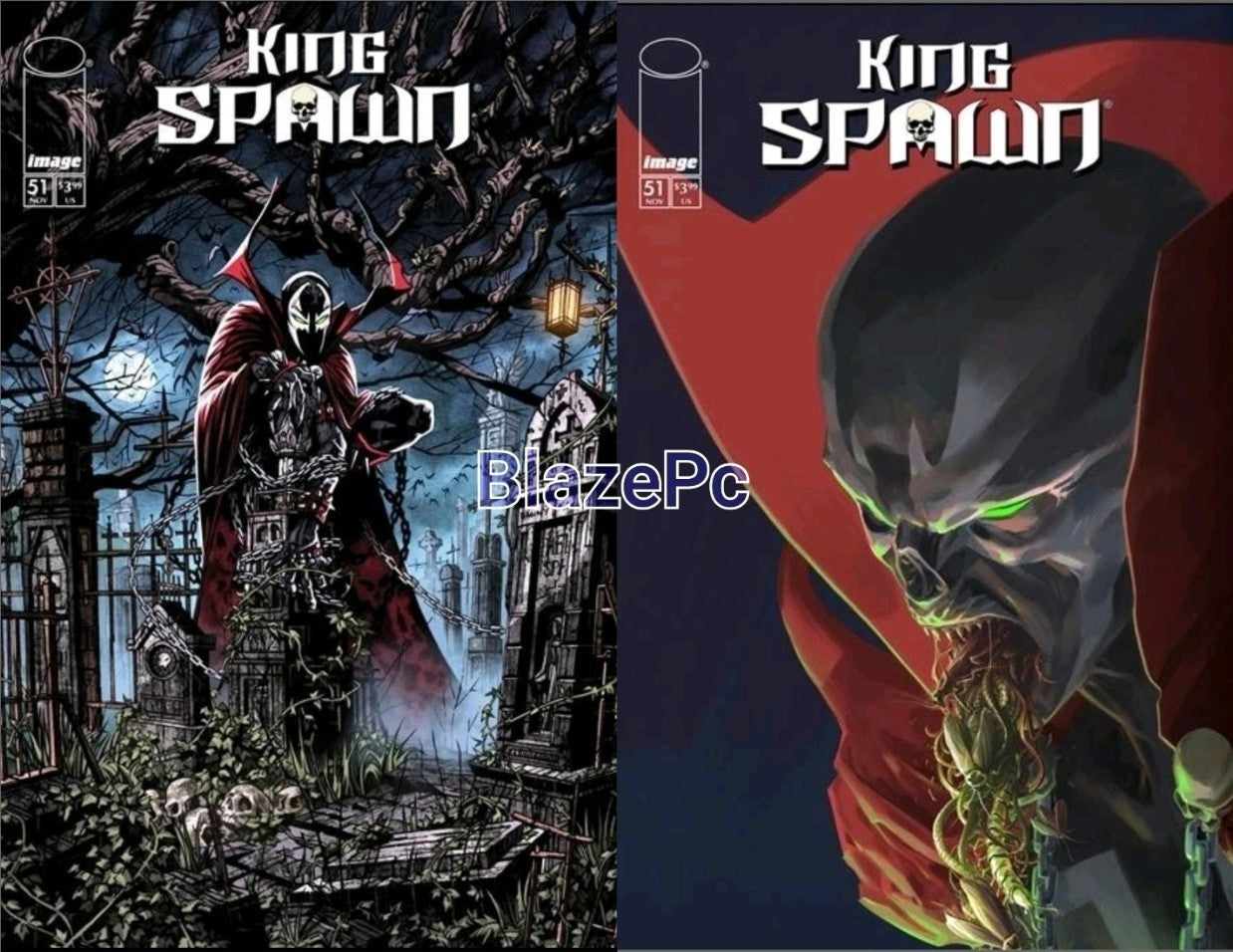 King Spawn #51 Cover A B Variant Set Options Image Comics 2025 Presale 12/17