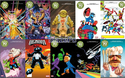 Muppets Variant Set Options Venom Spider-Man Hulk Marvel 2025 Presale 10/1-22