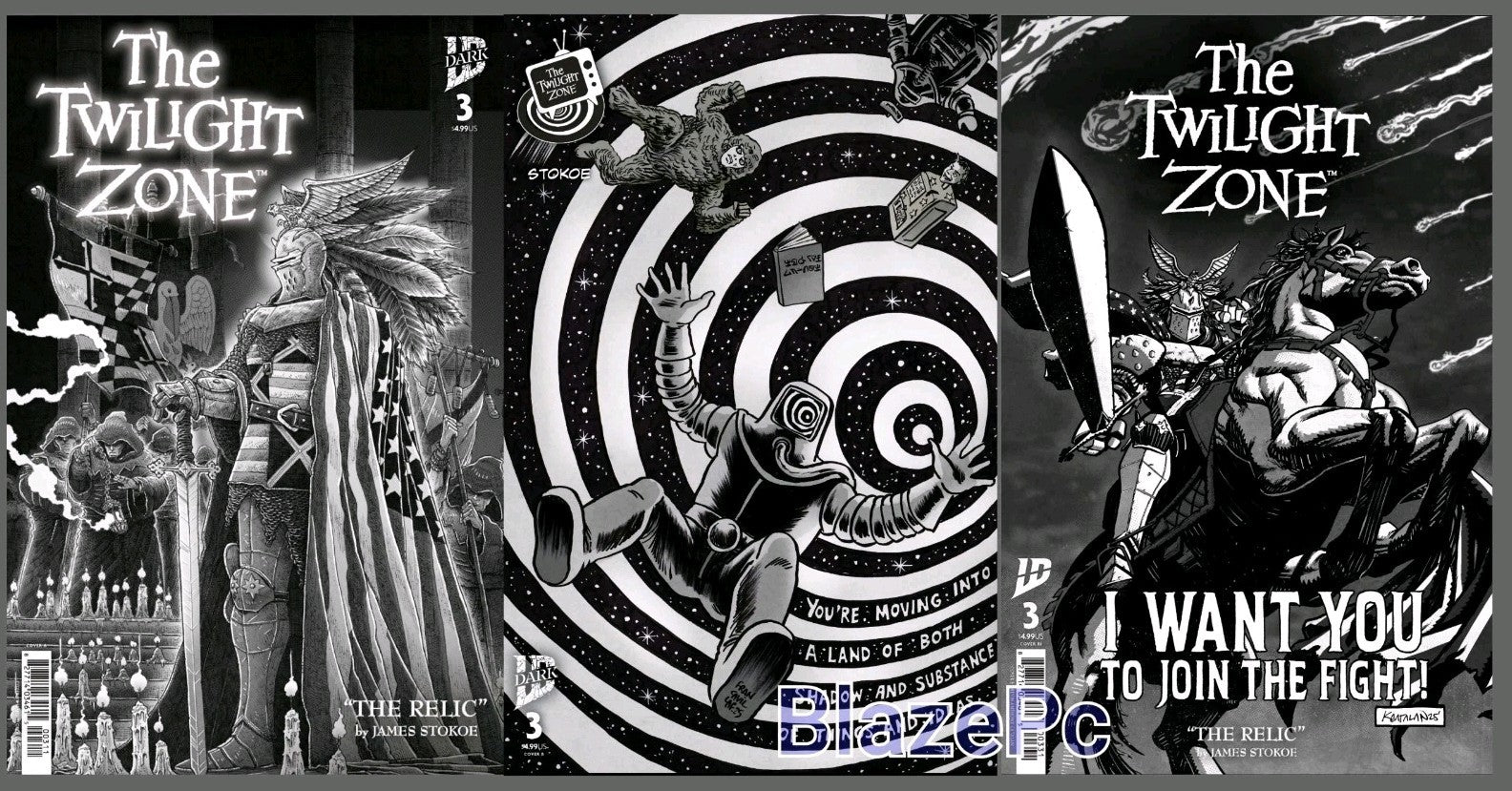 The Twilight Zone #3 Cover A B Variant Set or 1:15 Options IDW Presale 1/7