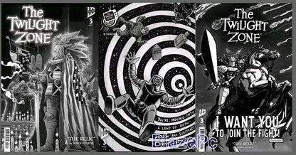 The Twilight Zone #3 Cover A B Variant Set or 1:15 Options IDW Presale 1/7