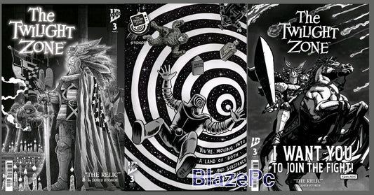 The Twilight Zone #3 Cover A B Variant Set or 1:15 Options IDW Presale 1/7