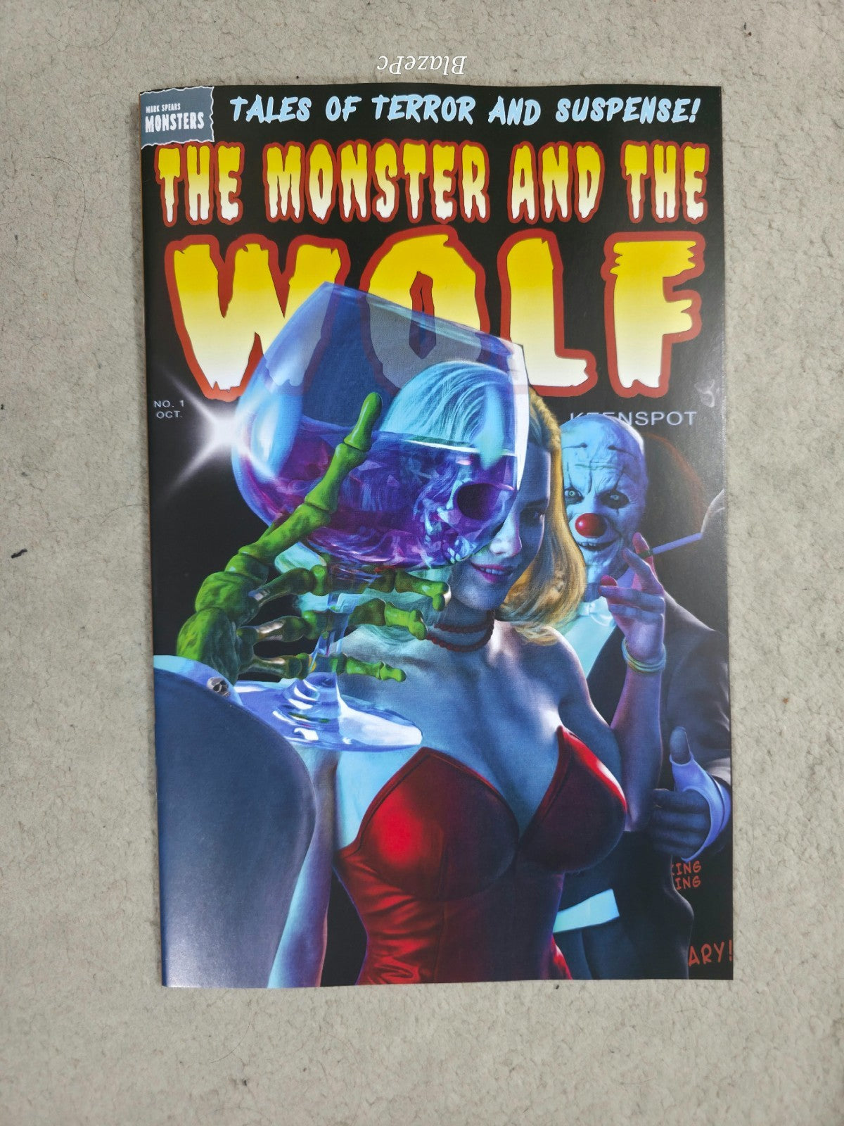 Mark Spears Monsters The Monster & The Wolf #1 A18 A71 Trick Variant Set NM