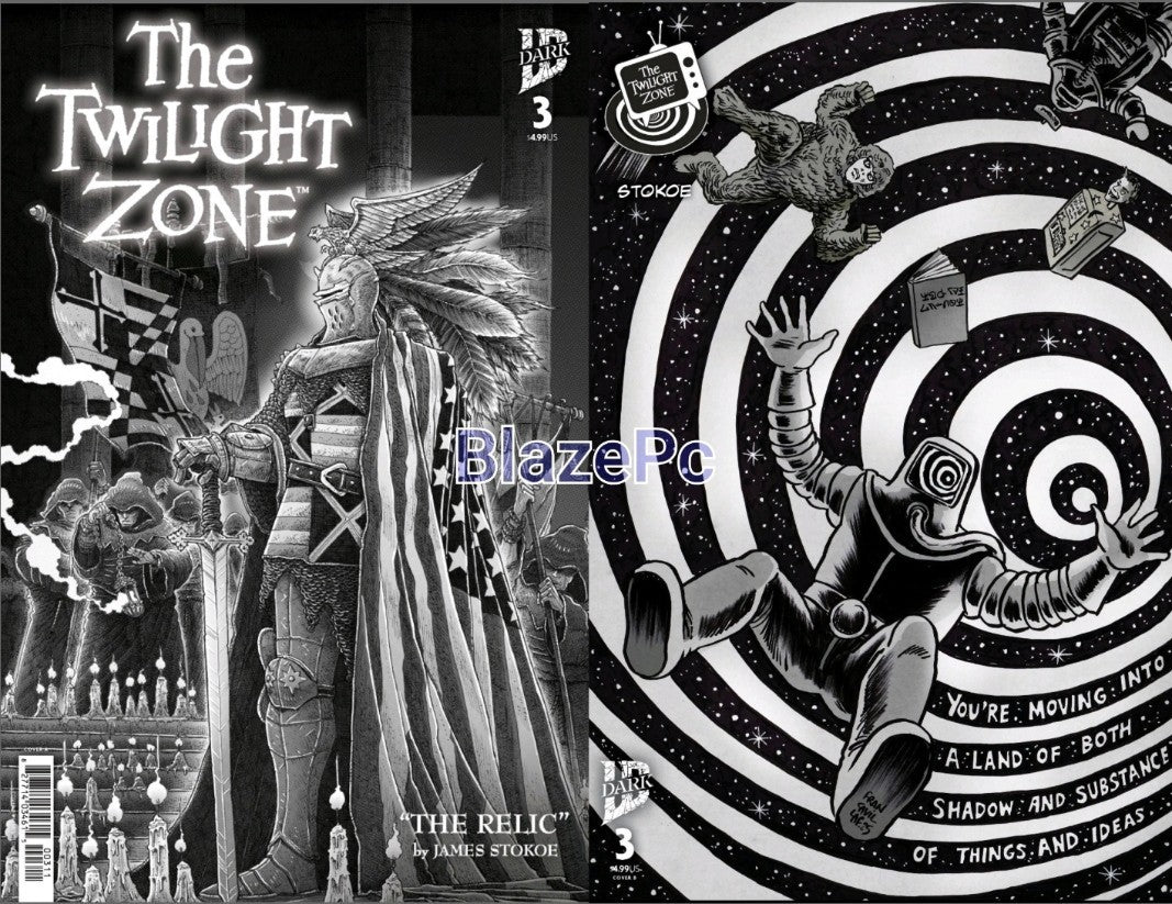 The Twilight Zone #3 Cover A B Variant Set or 1:15 Options IDW Presale 1/7