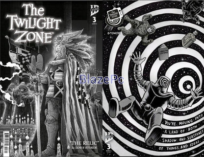 The Twilight Zone #3 Cover A B Variant Set or 1:15 Options IDW Presale 1/7
