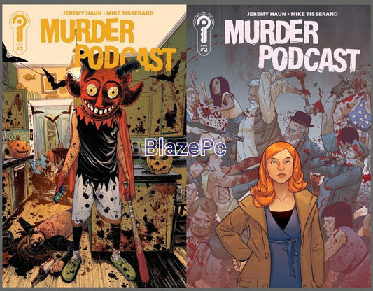 Murder Podcast #2 Cover A B Variant Set Options Ignition Press Presale 10/22