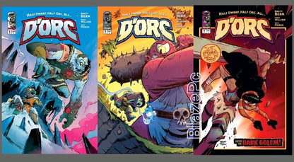 Dorc #9 Cover A B C Variant Set Options Brett Bean Image Comics Presale 10/21