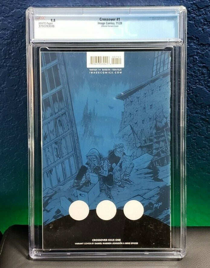 Crossover #1 CGC 9.8 1:10 Incentive Variant Image Comics Donny Cates 