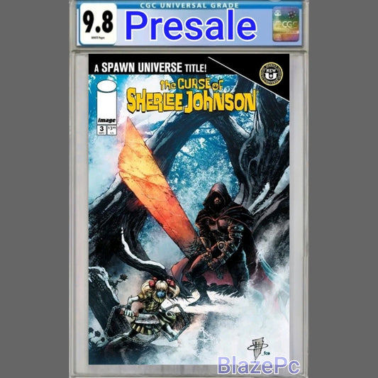Spawn The Curse of Sherlee Johnson #3 CGC 9.8 Cover B Henriques Variant PRESALE