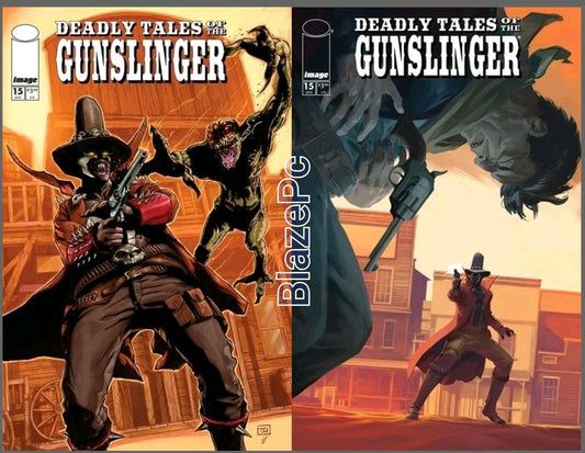 Deadly Tales of Gunslinger Spawn #15 A B Variant Set Options Image Presale 6/17