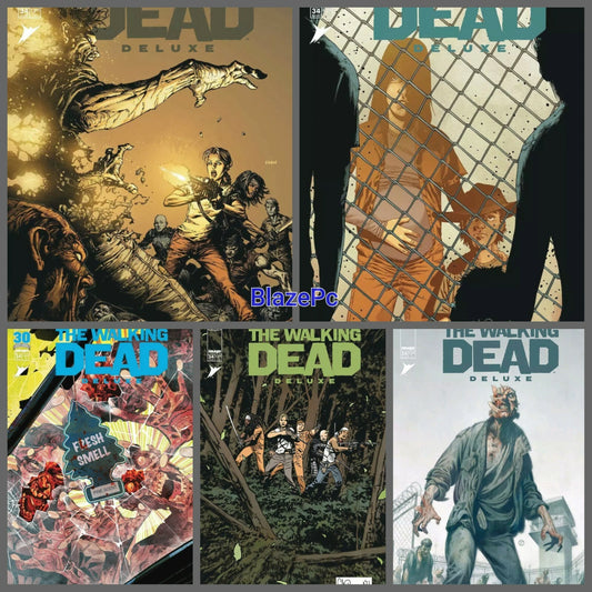 Walking Dead Deluxe #34 Cover A B C D E Variant Set Options Image NM