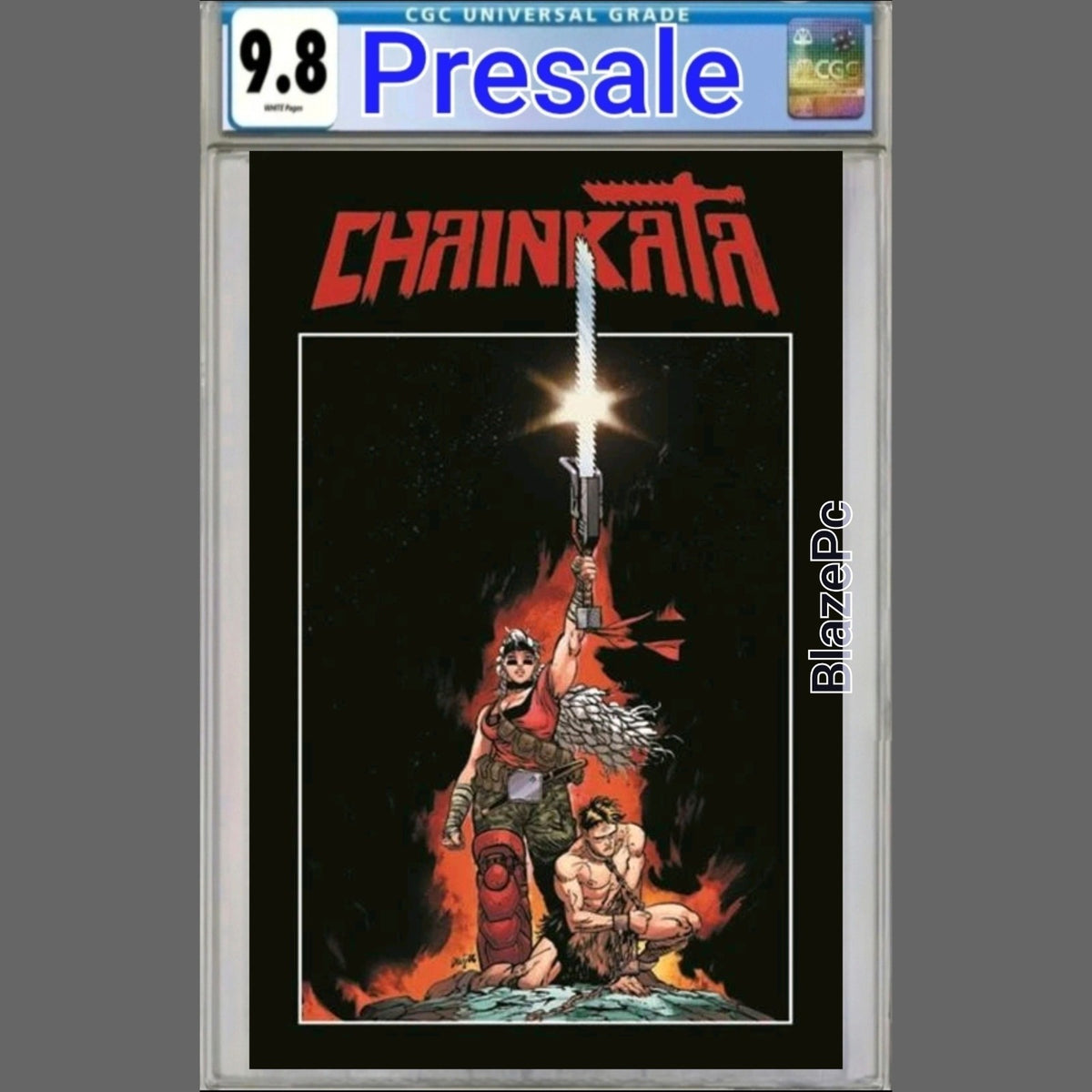 Chainkata #1 CGC 9.8 Cover C Johnson Sword & Sorcery Variant 2026 PRESALE