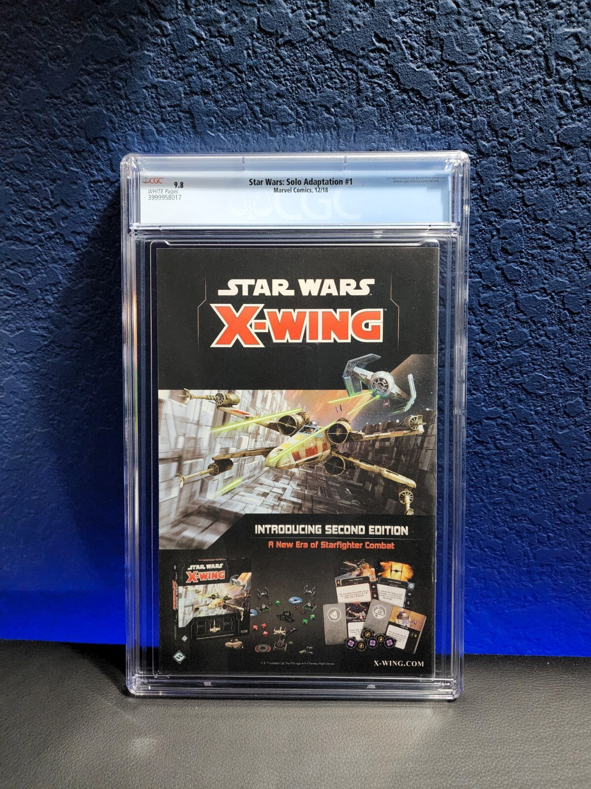 Star Wars Solo Adaptation #1 CGC 9.8 Cover A 1st Print Qi’Ra Emilia Clarke 2018