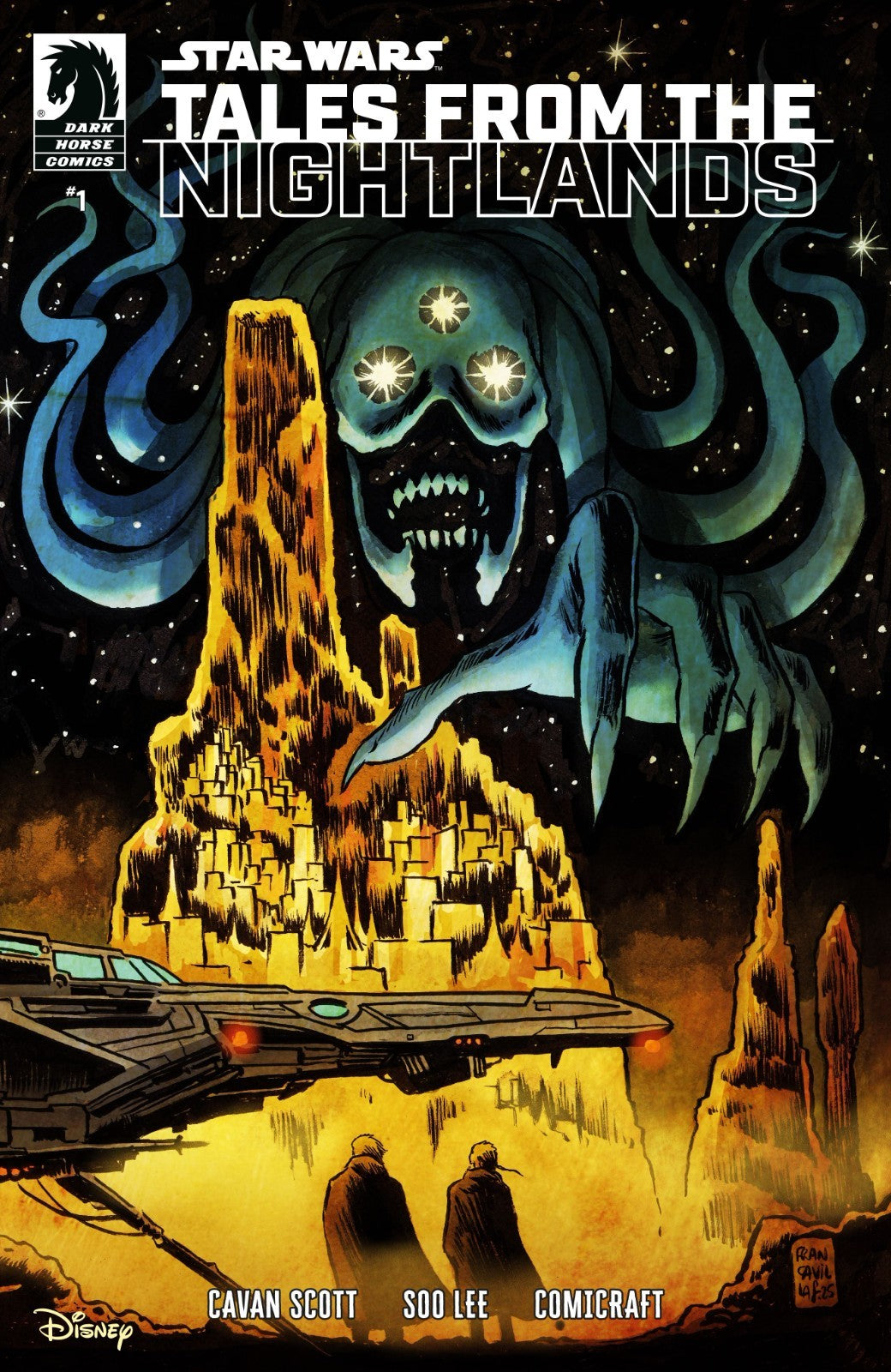 Star Wars Tales from the Nightlands #1 Cover A B Variant Set Option Presale 9/10