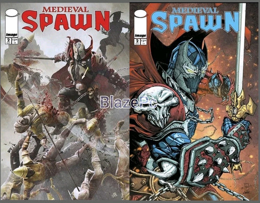 Medieval Spawn #2 Cover A B Variant Set Options Image Comics 2025 NM