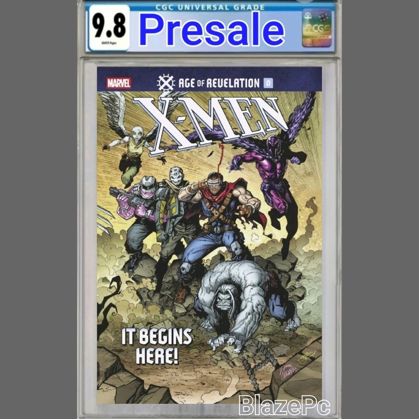 X-Men Age of Revelation #0 CGC 9.8 Ryan Stegman Cover 2025 PRESALE