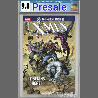 X-Men Age of Revelation #0 CGC 9.8 Ryan Stegman Cover 2025 PRESALE