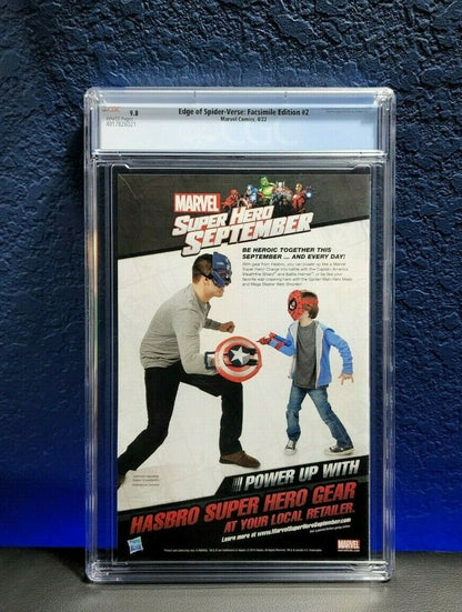 Edge of Spider-Verse #2 FACSIMILE CGC 9.8 1st Spider-Gwen Reprint 2022